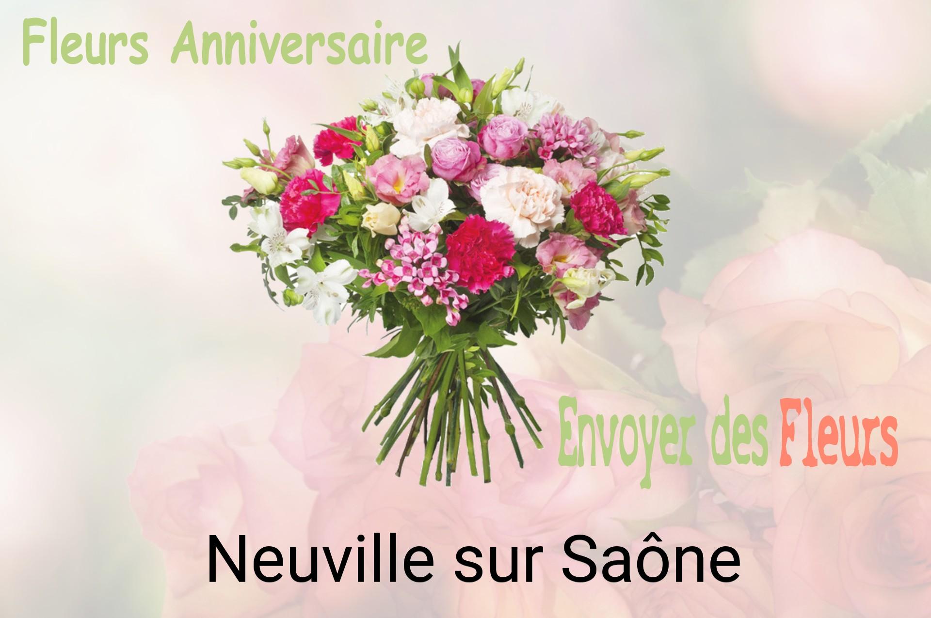 Bouquet de fleurs d’anniversaire livré à Neuville-sur-Saône